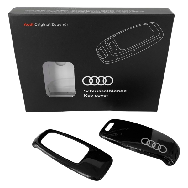 Husa / Carcasa Cheie Oe Audi Negru / Argintiu 4N0071208AY9T